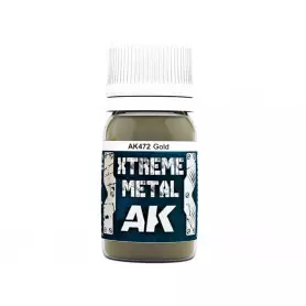 XTreme Metal Or - 30 ml - AK INTERACTIVE AK472