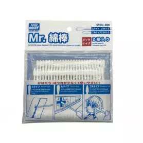 50x coton-tige type ronds et triangulaires - MR HOBBY ST02