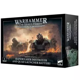 Châssis Rapier avec Destructeur Laser et Lanceur Quadruple - Horus Heresy 31-104