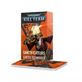 Kill Team: Sanctificateurs – Cartes Techniques - Wahrammer 40'000 102-59