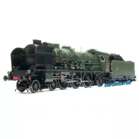 Vapeur 5-231 H 21 Nevers, SNCF Ep III analogique - HO 1/87 - REE MB-239