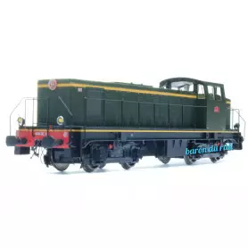 Locomotive diesel 040 DE 4 livrée d'origine SNCF ép III- analogique - HO 1/87 - REE JM-012