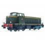 Locomotive diesel 040 DE 4 livrée d'origine SNCF ép III- analogique - HO 1/87 - REE JM-012