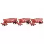 Set de 3 Trémies EX « SLEMI, Compagnie du Midi et Lotrasid », SNCF Ep .IV - N 1/160 - REE NW-267