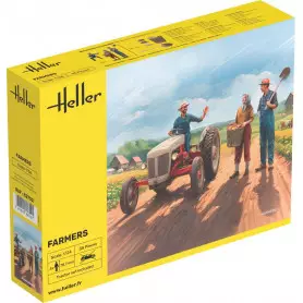 Fermiers - échelle 1/24 - HELLER 82752