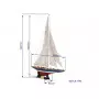 Maquette Yacht Endeavour – America’s Cup 1934 - 1/75 - OCCRE 12013