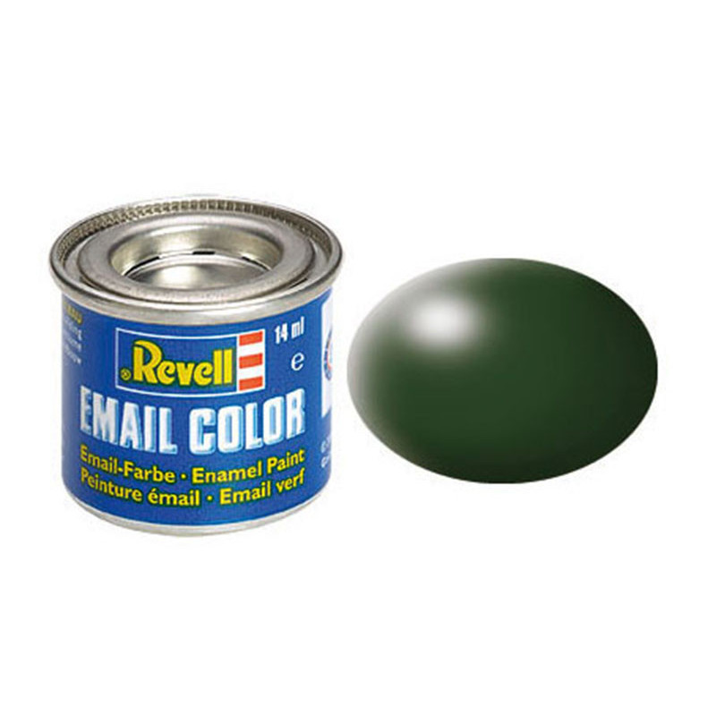 Vert foncé satiné Revell 363 peinture email enamel - 14ml - REVELL 32363