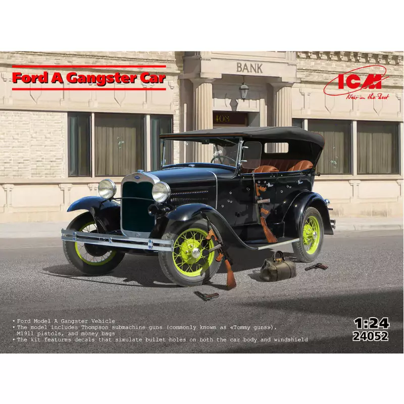 Ford A Gangster - 1/24 - ICM 24052