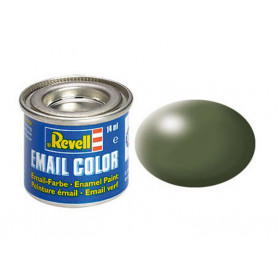 Vert olive satiné Revell 361 peinture email enamel - 14ml - REVELL 32361