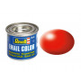 Rouge fluo satiné Revell 332 peinture email enamel - 14ml - REVELL 32332