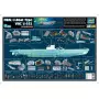 Sous-marin DKM U-Boot Type VIIC U-552 - échelle 1/48 - TRUMPETER 06801
