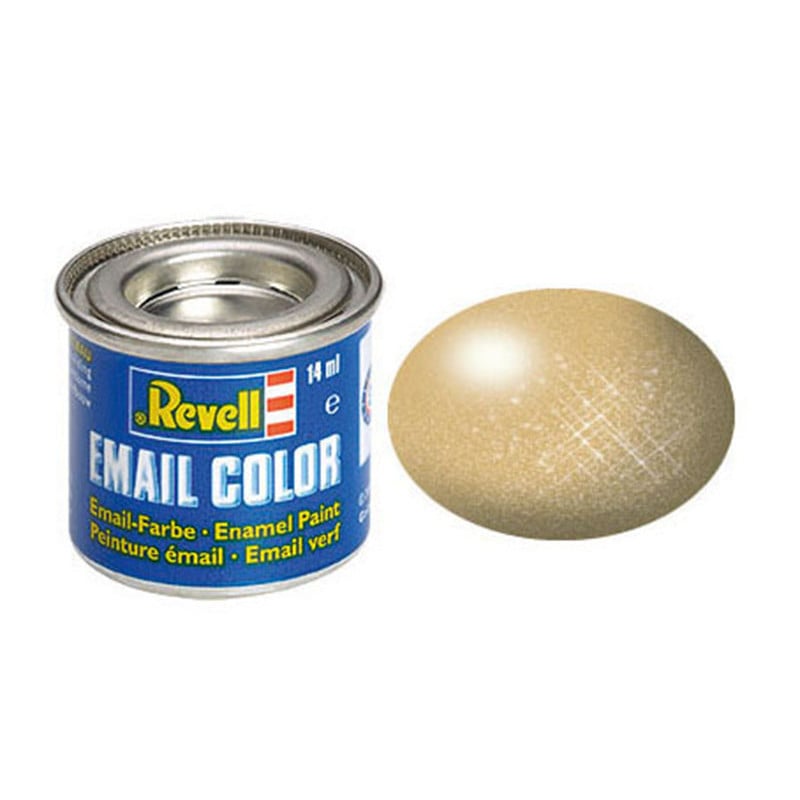 Or métal Revell 94 peinture email enamel - 14ml - REVELL 32194