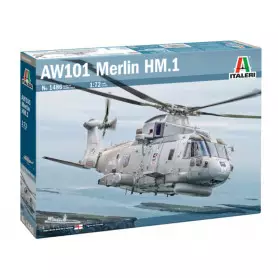 Hélicoptère de combat AW101 Merlin HM.1 - échelle 1/72 - ITALERI 1486