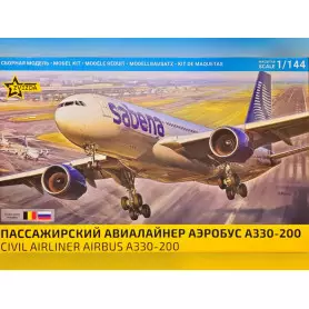 Avion de ligne Airbus A330-200 - 1/144 - ZVEZDA 7047
