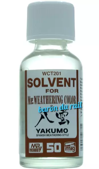 Diluant pour Weathering Color 50 ml - MR HOBBY WTC-201
