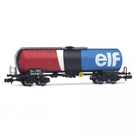 Wagon-citerne à 4 essieux, livrée « Elf » ép. IV - SNCF - N 1/160 - ARNOLD HN6633