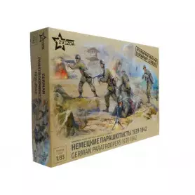 Parachutistes allemands 1939-1942 - 1/35 - ZVEZDA 3628