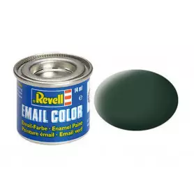 Vert foncé (RAF) mat Revell 68 peinture email enamel - 14ml - REVELL 32168