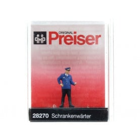 Contrôleur de train - HO 1/87 - PREISER 28270