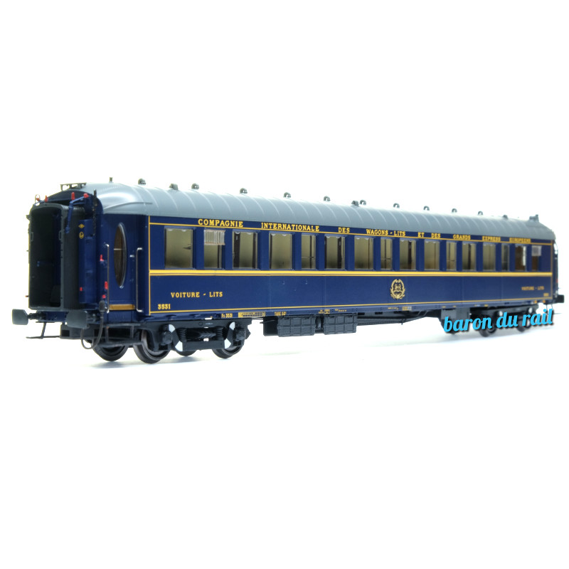 Voiture WL Lx 20 (Metro MD) CIWL ép. IVa avec éclairage - HO 1/87 - LS