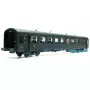 Voiture USI courte Bmyfi U60 ép. IIId avec éclairage - HO 1/87 - LS Models 40020