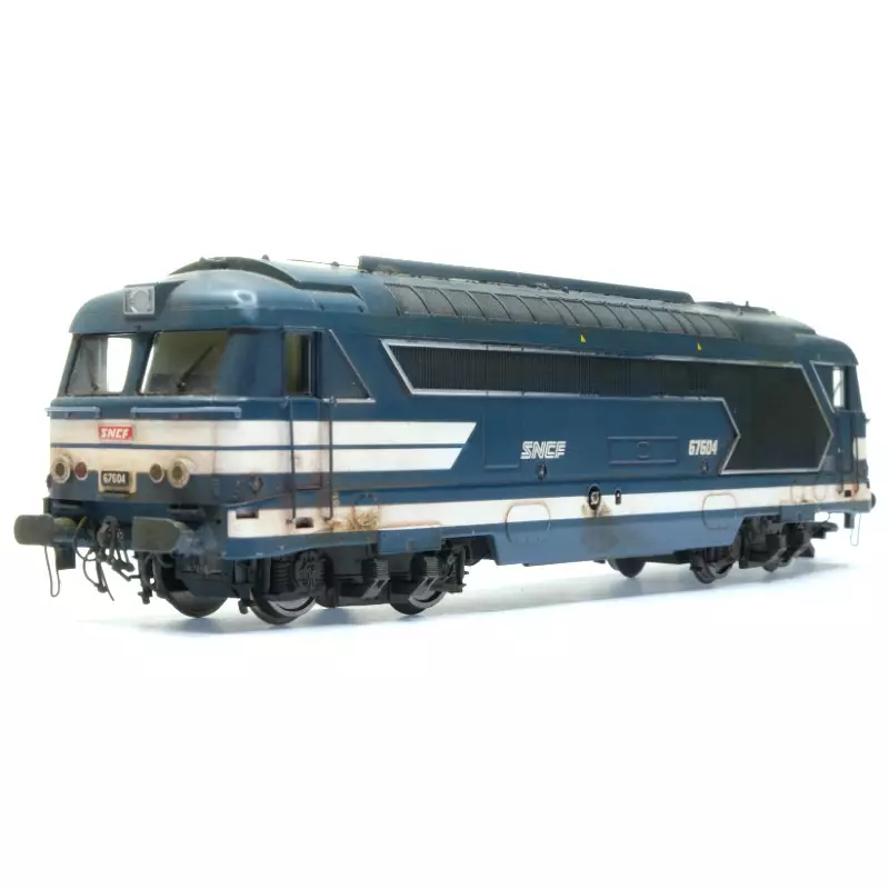 Locomotive diesel BB 67604 patinée digitale sonore - ép IV - HO 1/87 - JOUEF HJ2340D