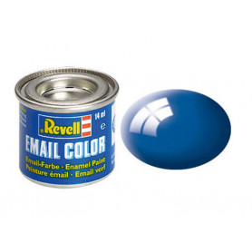 Bleu de France brillant Revell 52 peinture email enamel - 14ml - REVELL 32152