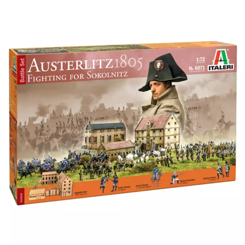 Set de bataille Austerlitz 1805 - 1/72 - Italeri 6071