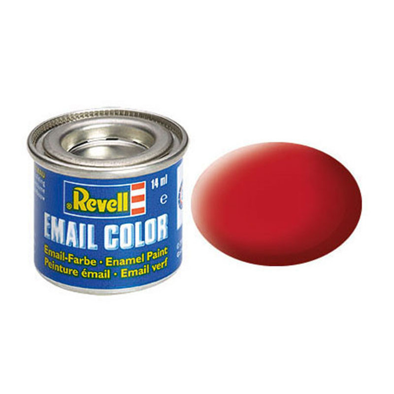 Rouge carmin mat Revell 36 peinture email enamel - 14ml - REVELL 32136