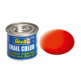 Orange fluo mat Revell 25 peinture email enamel - 14ml - REVELL 32125