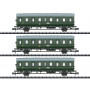 Coffret de 3x voitures voyageurs régionales DR - N 1/160 - MINITRIX 18277