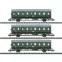 Coffret de 3x voitures voyageurs régionales DR - N 1/160 - MINITRIX 18277