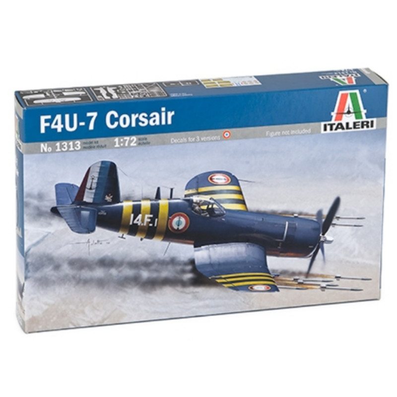 F4U-7 Corsair WWII - échelle 1/72 - ITALERI 1313