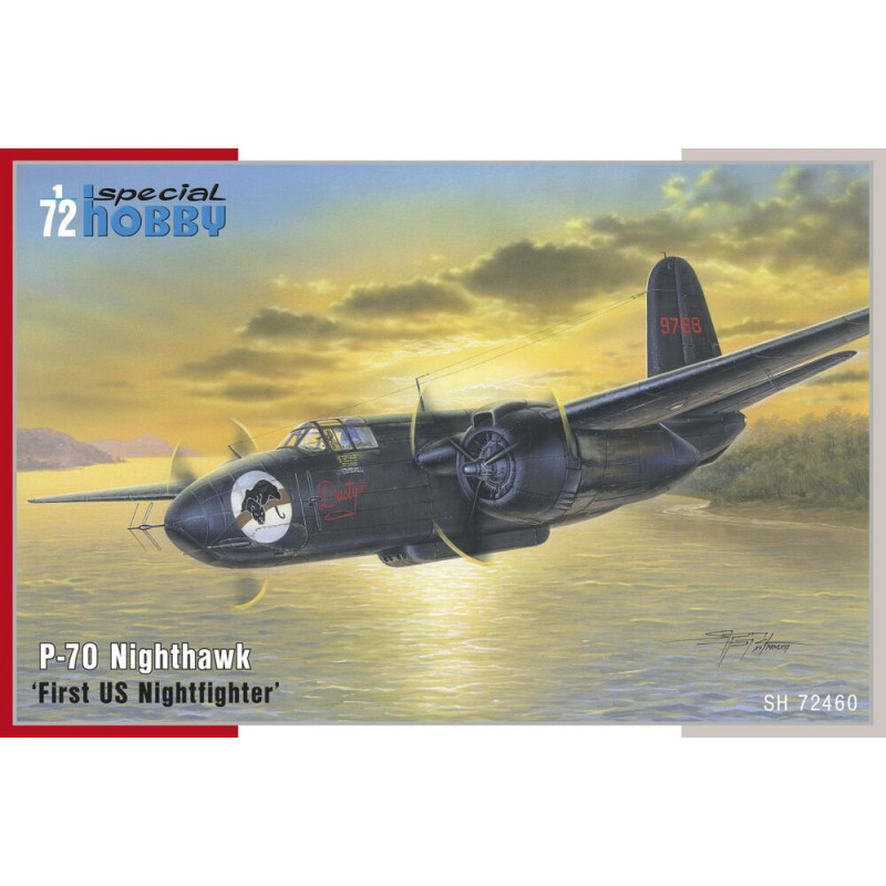 P-70 Nighthawk 'First US Nightfighter' - 1/72 - SPECIAL HOBBY 72460