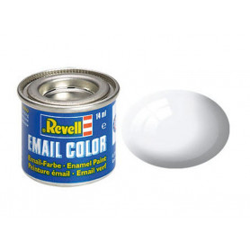 Blanc brillant Revell 04 peinture email enamel - 14ml - REVELL 32104