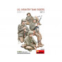 Equipage de char infanterie US WWII SET 2 - échelle 1/35 - MINIART 53035