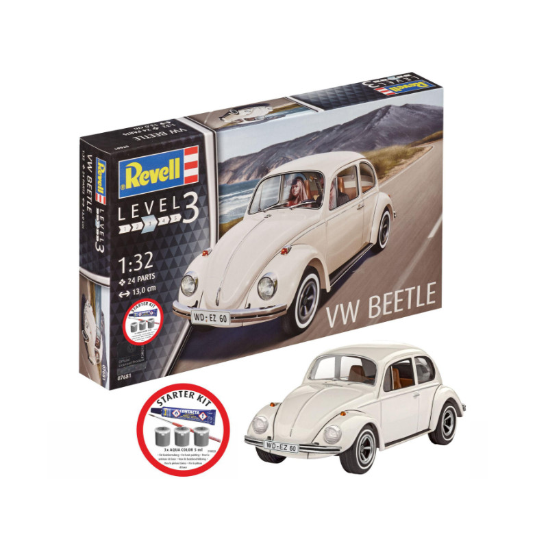 Volkswagen Coccinelle Kit complet - 1/32 - REVELL 77681