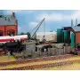 Parc à charbon avec grue - HO 1/87 - FALLER 120131