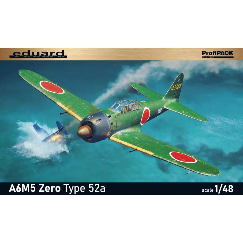 A6M5 Zero Type 52a Profipack - 1/48 - EDUARD 82216