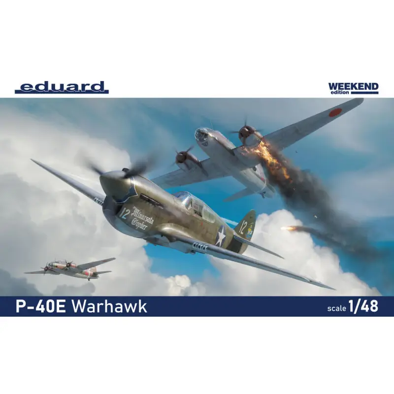 P-40E Warhawk Week-end Edition - 1/48 - EDUARD 84207