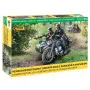 Moto allemande Zündapp K800 avec side-car - 1/35 - ZVEZDA 3717