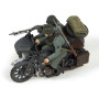Moto allemande Zündapp K800 avec side-car - 1/35 - ZVEZDA 3717