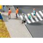 Feuille de décor en relief trottoir 300 x 120 mm - HO 1/87 - FALLER 170313