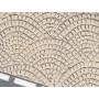 Feuille de décor en relief rue pavés romains 300 x 120 mm - HO 1/87 - FALLER 170312