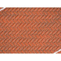 Feuille de décor en relief pavés de clinker 300 x 120 mm - HO 1/87 - FALLER 170316