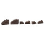 Pile de bois de chauffage, vieux bois - HO 1/87 - FALLER 180007
