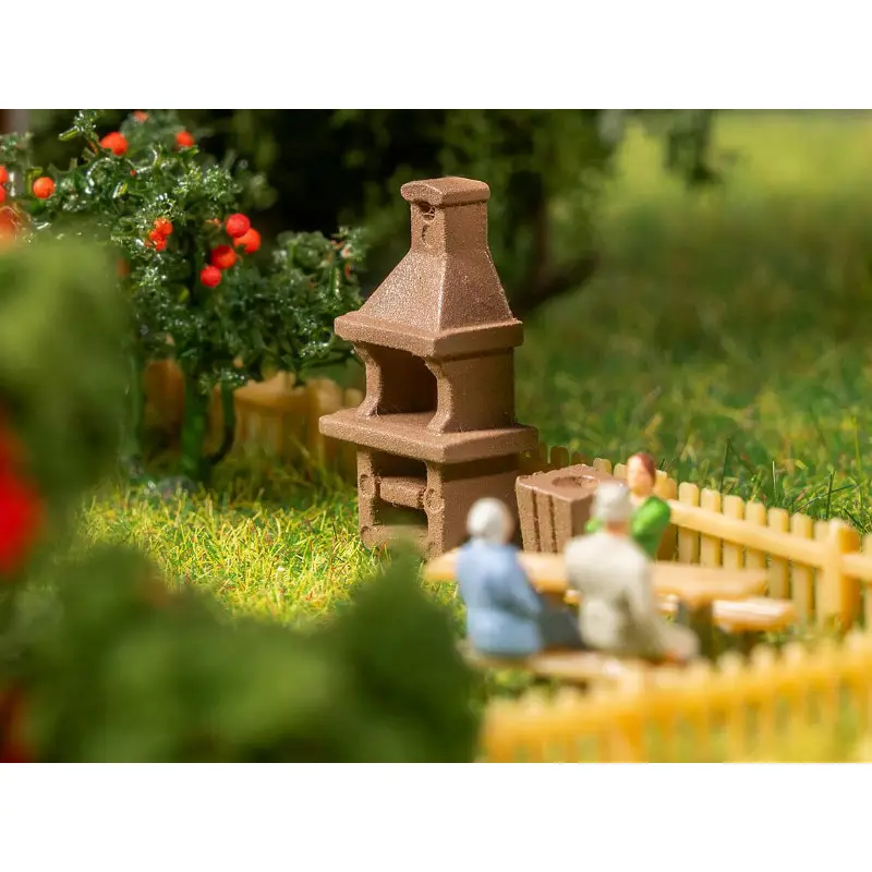 2 barbecues de jardin - N 1/160 - FALLER 272929