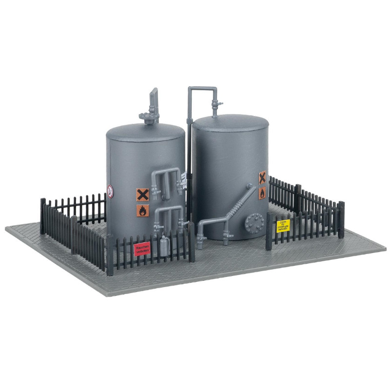 Réservoir De Stockage Horizontal Aral Faller 130486 H0-Faller - Modélisme