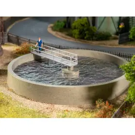 Bassin de décantation circulaire - HO 1/87 - FALLER 180326
