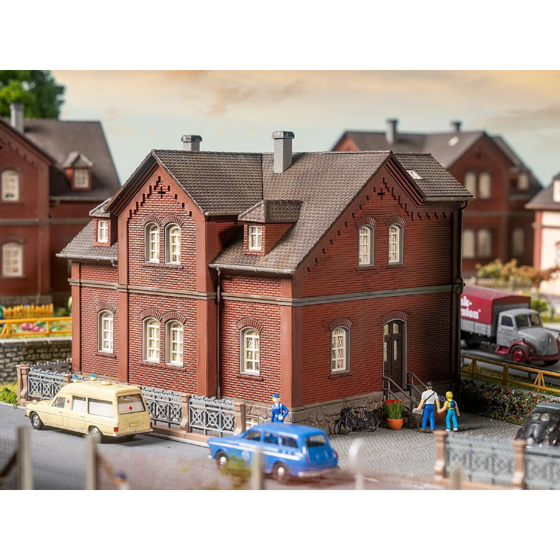 Maison de quartier Bergmannsplatz 2 - HO 1/87 - FALLER 130753